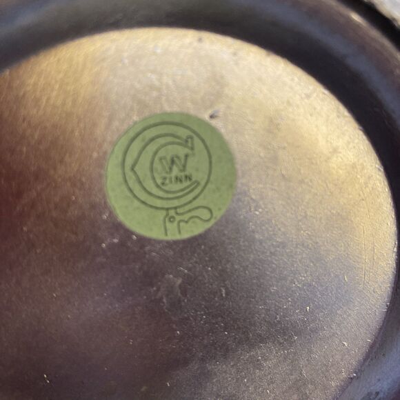 HB (HOFBRAUHAUS MUNCHEN)4.5" Slat Glazed Stoneware Beer Stein Pewter Lid Germany - Picture 6 of 6